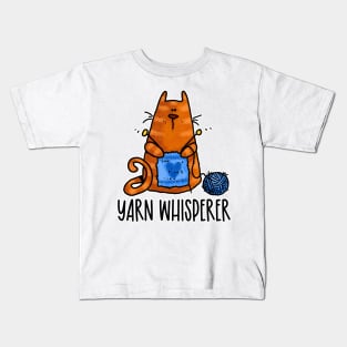 Yarn Whisperer Kids T-Shirt